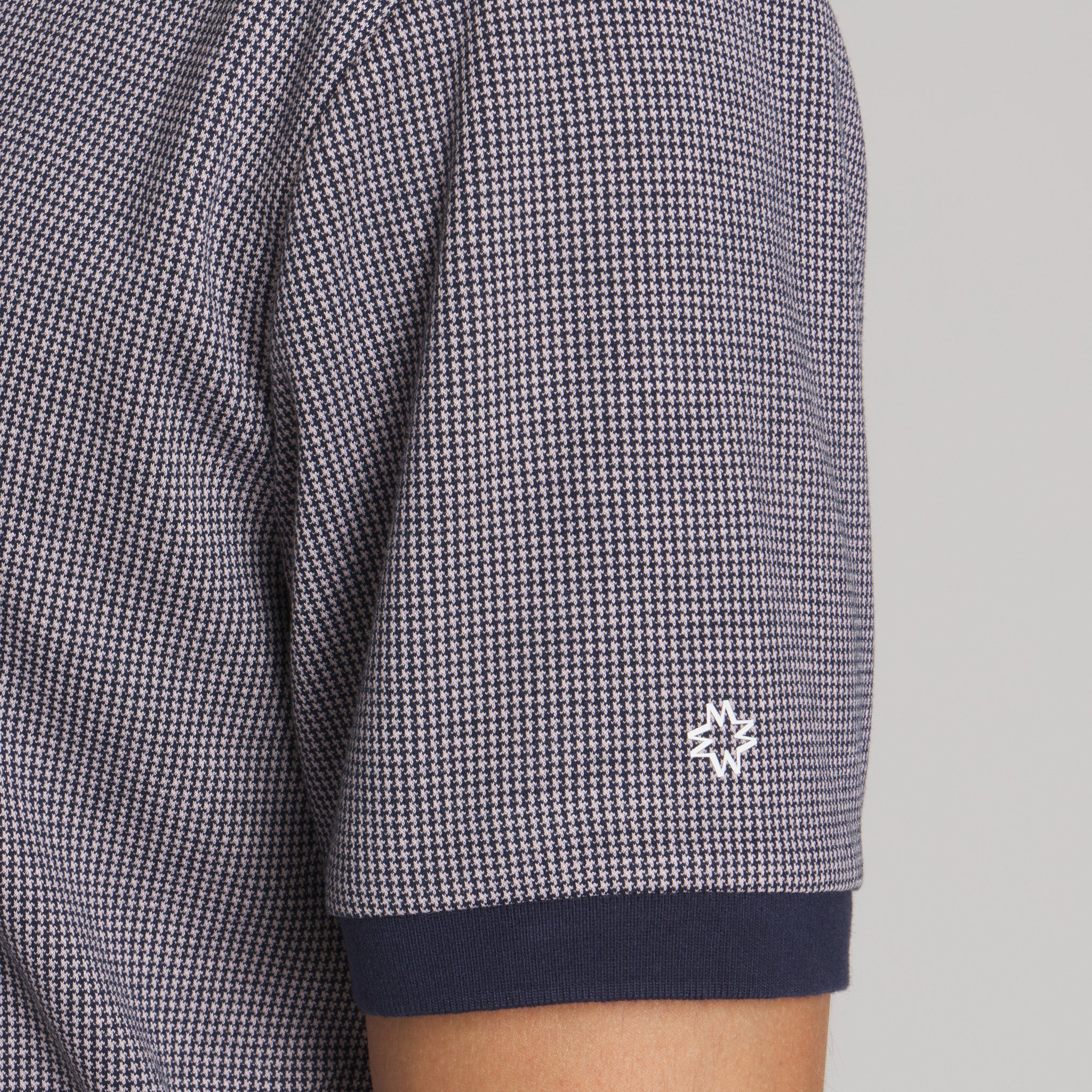 The Executive Polo#Color_Pink/Navy