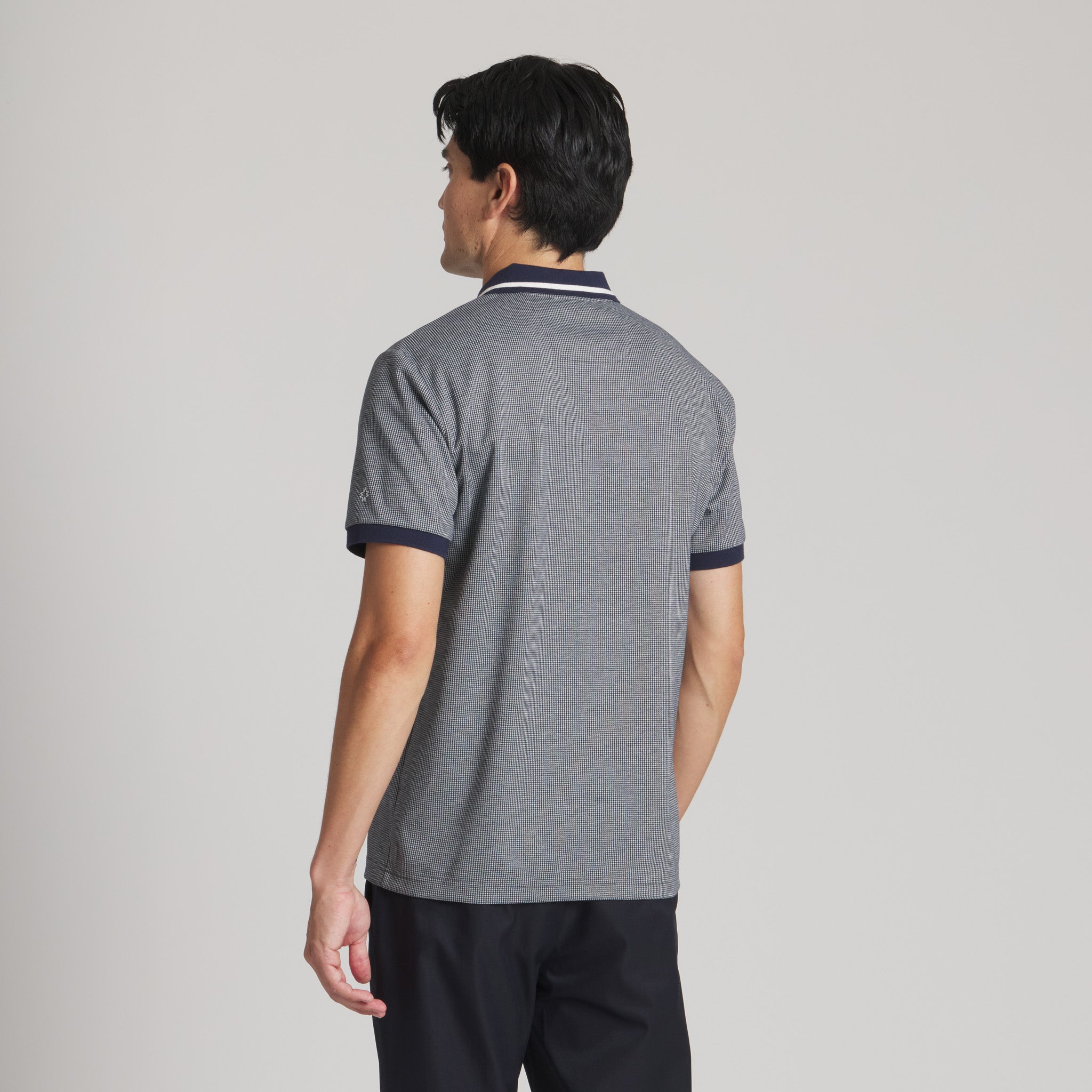 The Executive Polo#Color_Navy/White