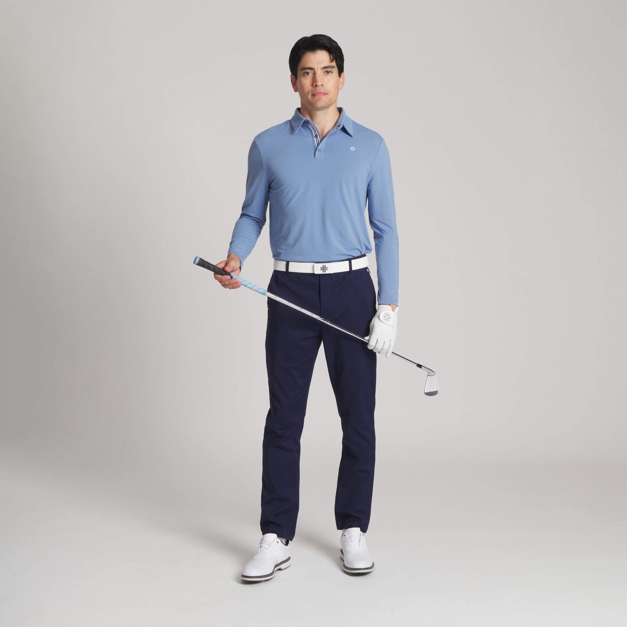 The Momentum LS Polo#Color_Airforce Blue