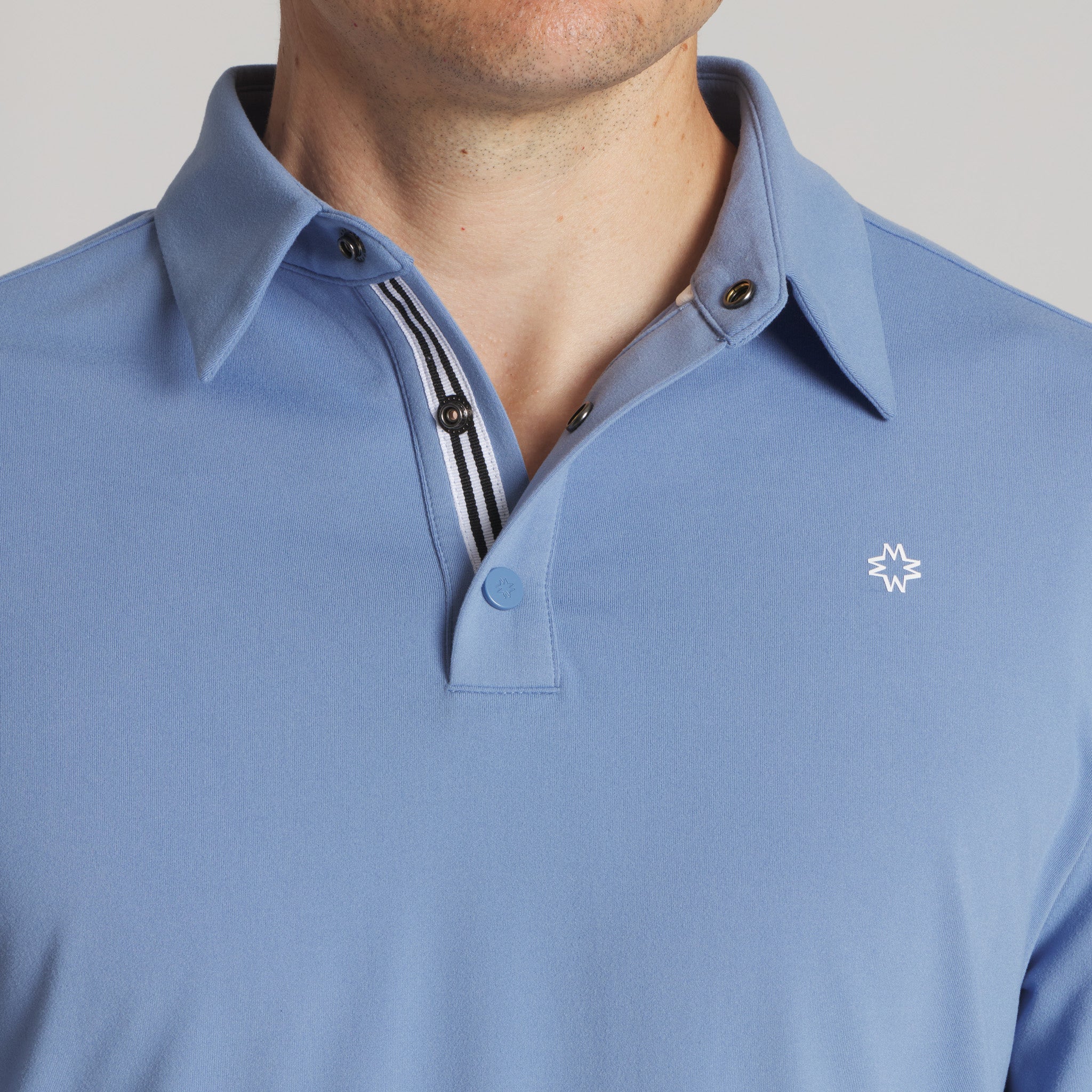 The Momentum LS Polo#Color_Airforce Blue