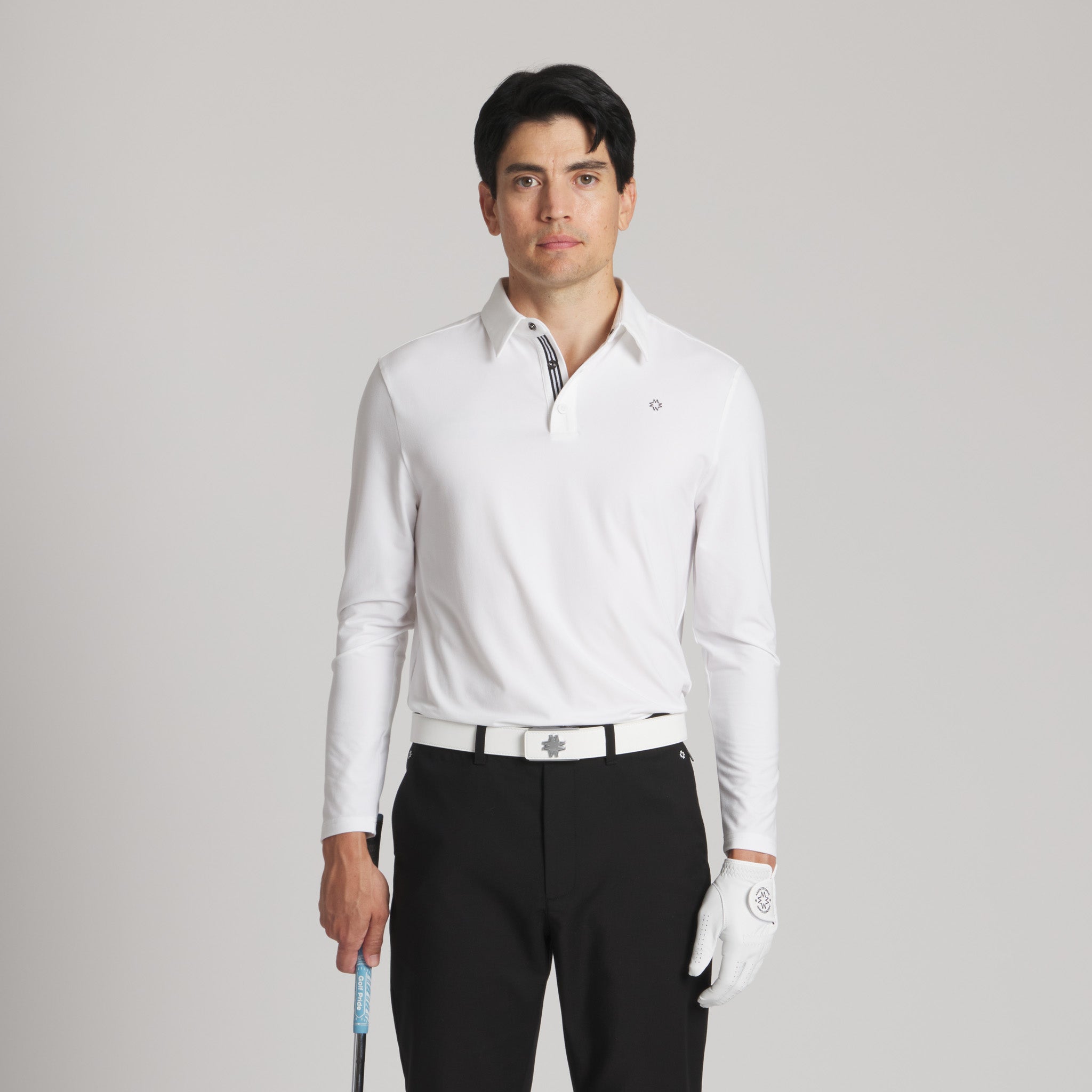 The Momentum LS Polo#Color_White