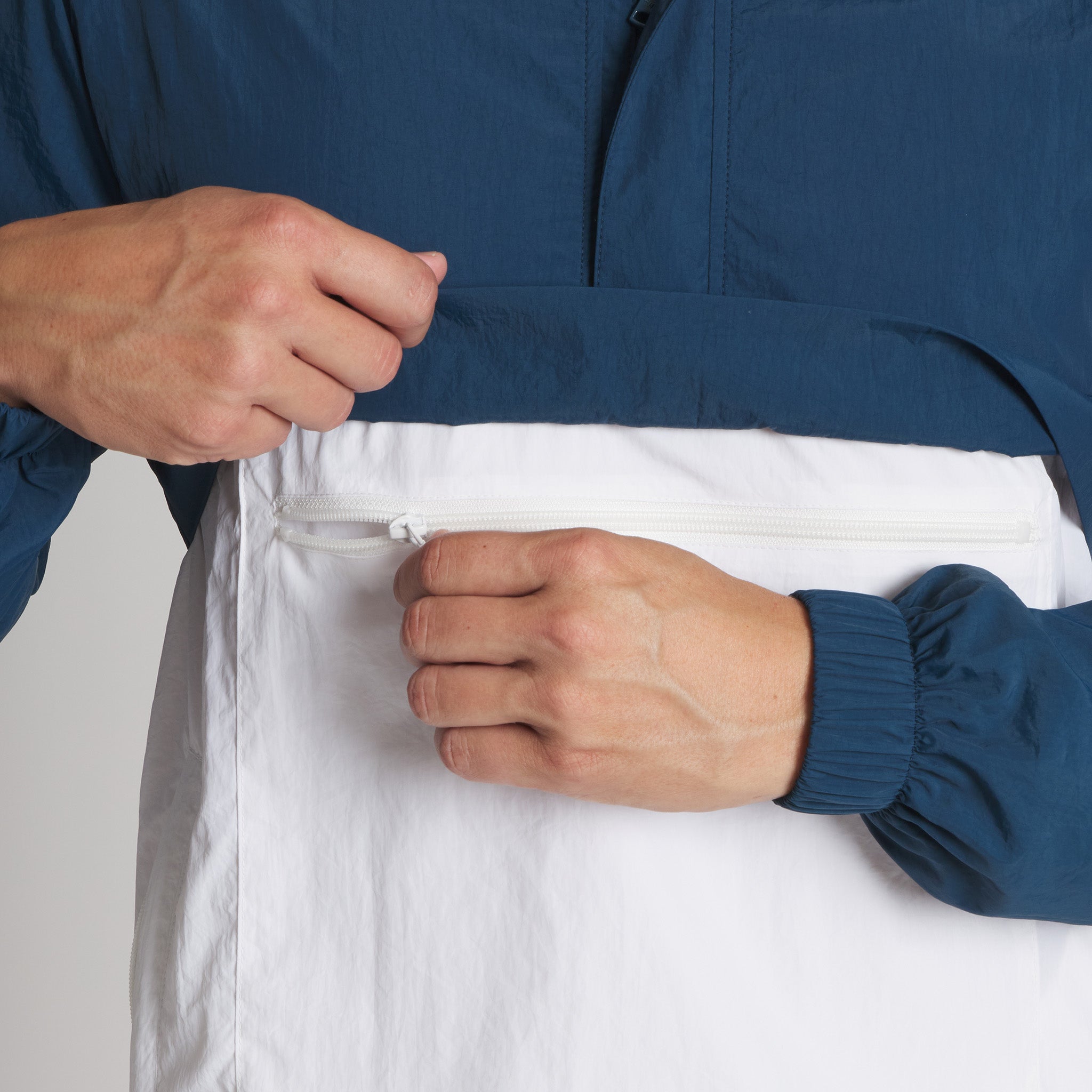 The Approach Pullover#Color_Royal Blue/White