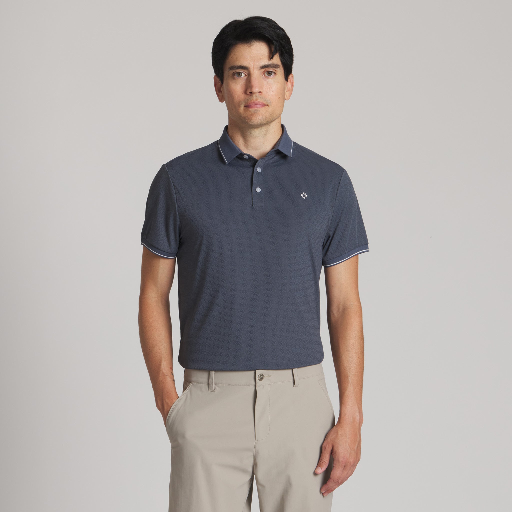 The Drive Polo#Color_Muted Sapphire