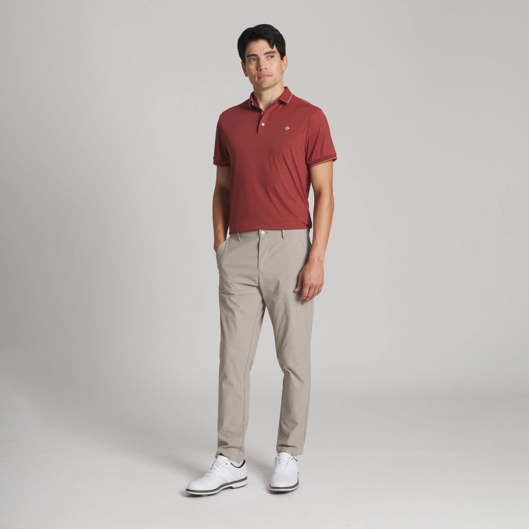 The Drive Polo#Color_Vermilion Red